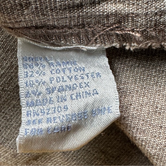 Vintage DG2 by Diane Gilman Military Style Denim Jacket - Picture 7 of 7